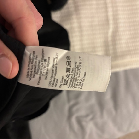 J. Crew Black Satin Wide-Leg Pants - Picture 3 of 4